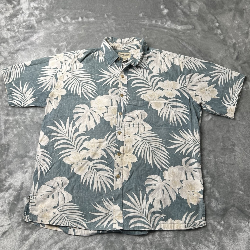 Cooke Street Shirt Men Size XL  Multicolor Hawaiian Aloha